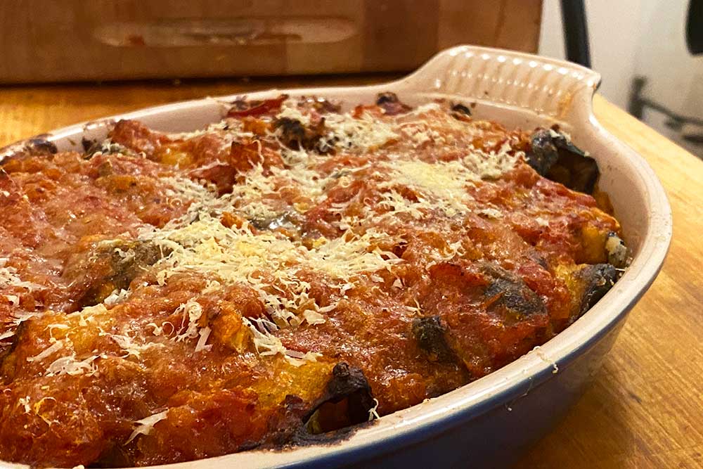 baked eggplant rollatini