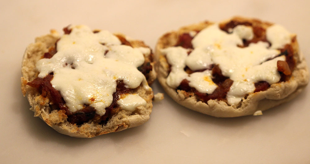 English muffin pizza was all the rage. Are you a top or a bottom