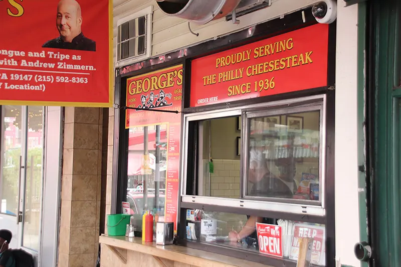 George's Sandwich Shop has been selling sandwiches in the Italian Market of south Philadelphia since 1936 -- the shop was renovated in 2018