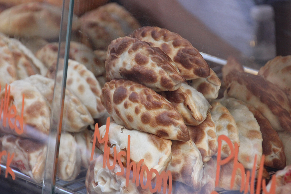 empanadas at san Gennaro