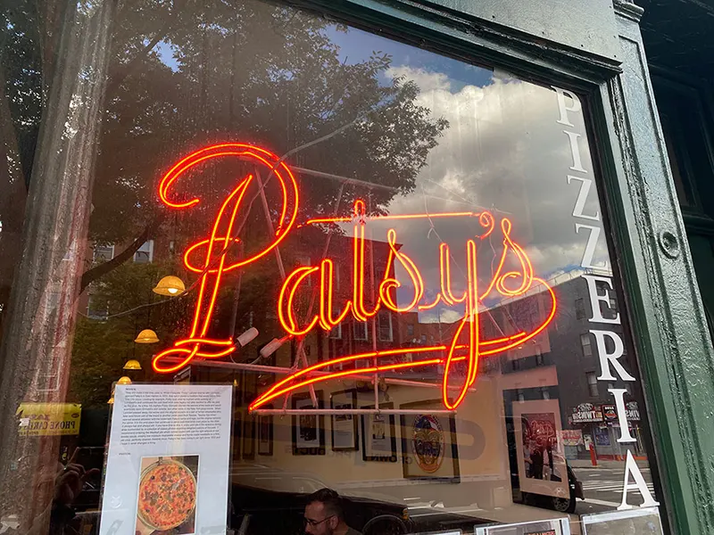Patsy's Pizza in East Harlem is the first NYC slice