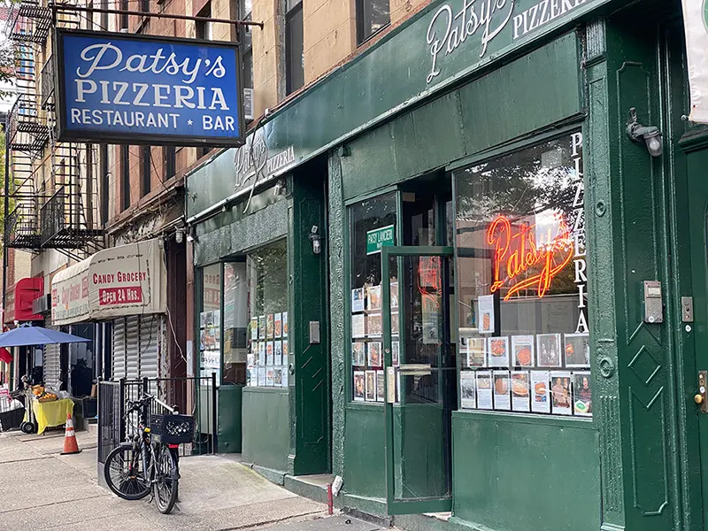 Patsy's Pizzeria in East Harlem