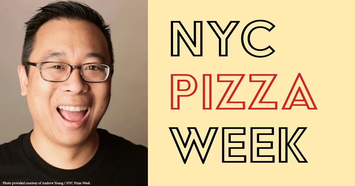 Andrew Young, founder of NYC Pizza week and NYC Pizza Crawl